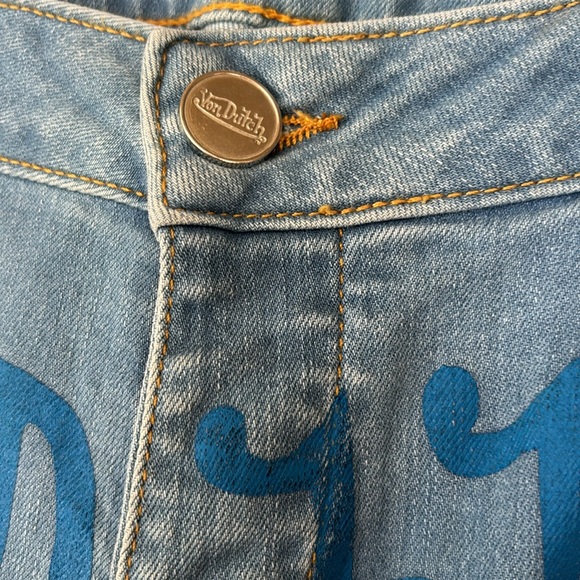 Von Dutch Patch Print Jeans - Picture 6 of 11